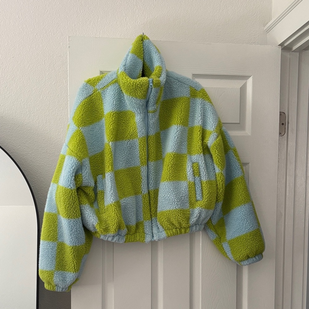 Urban Outfitters Checkered Zip